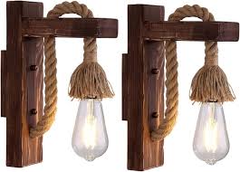 Rope Wall Lamp